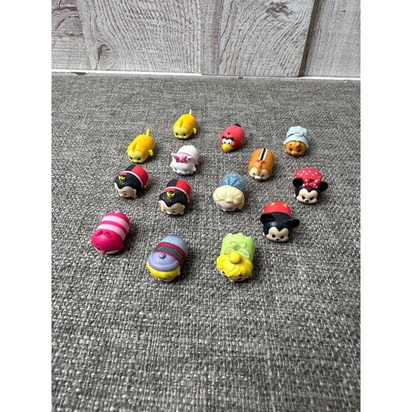 Disney Tsum Tsum 1 inch Mini Figures Collectible Toys Set of 14 - Picture 1 of 5
